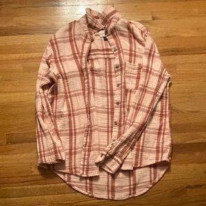 Target pink flannel